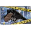 Žaislinis metalinis policijos revolveris Gonher 8 šūviams, modelis 258441