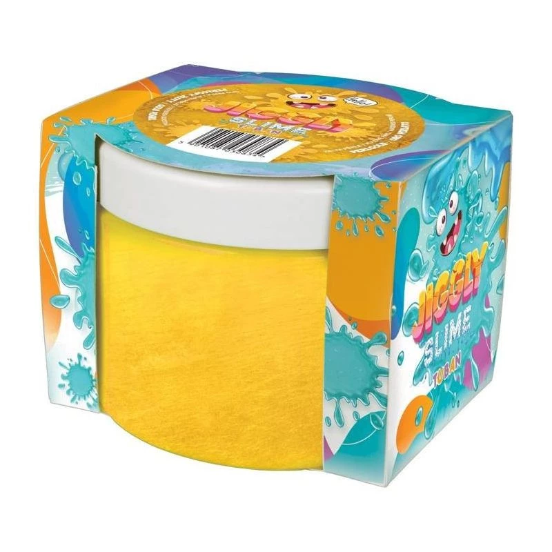 TUBAN Jiggly Slime gold pearl 500 g TU3596 – sensorinis gleivius žaidimams ir streso mažinimui