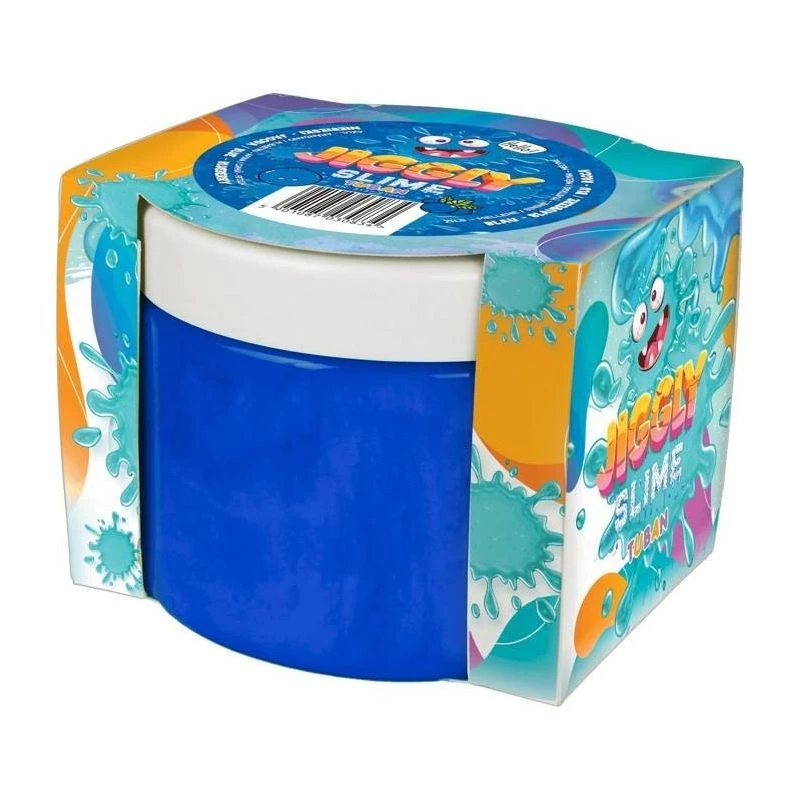 TUBAN Jiggly Slime blu blueberry 500 g – sensorinis gleivukas