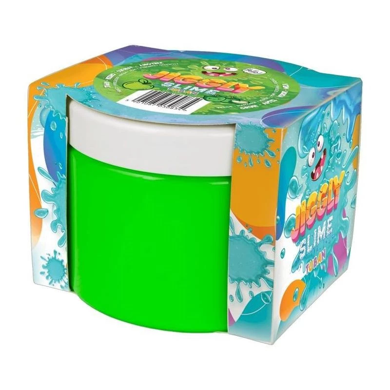 Slime TUBAN Jiggly Slime green Apple 500 g TU3584 – modelinas žaidimams ir sensorinei veiklai