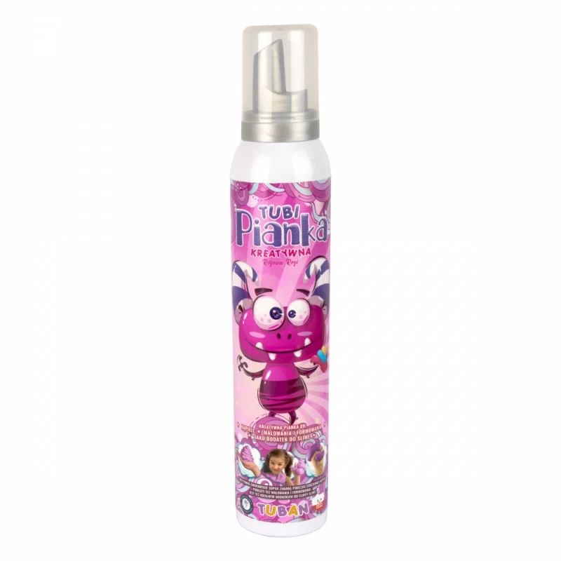Putų voniai Tuban TUBI FOAM PINK 200 ml berniukui mergaitei