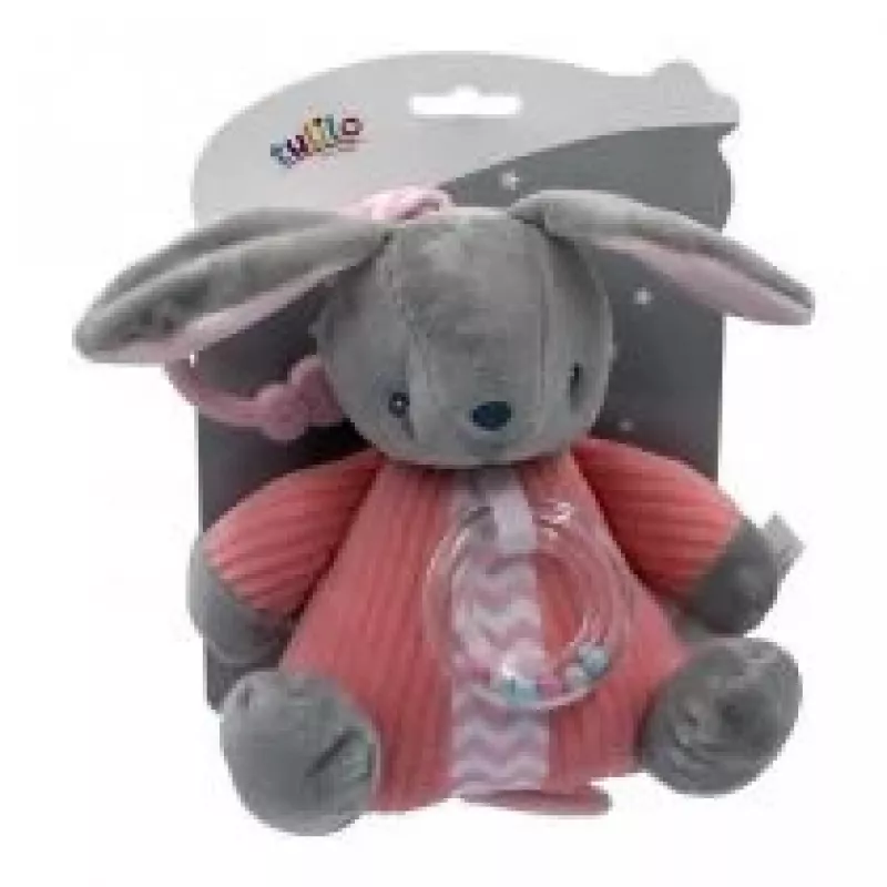Muzikinė dėžutė TULILO Bunny 9115, pliušinis žaislas, 18 cm aukščio