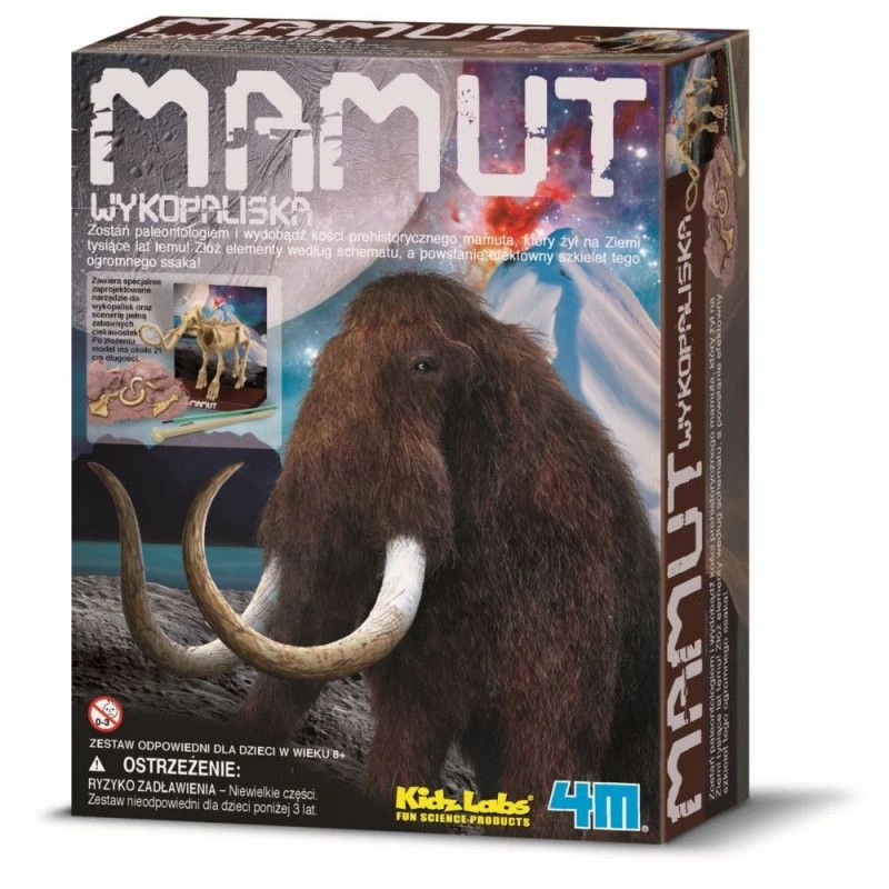 4M Excavation Mammoth mokslinis rinkinys