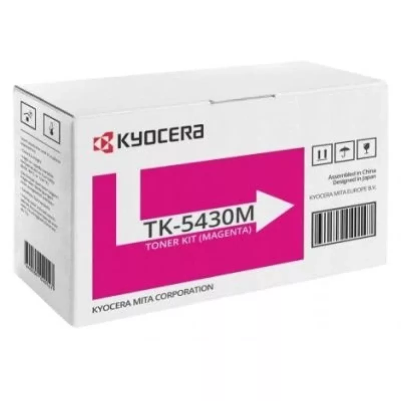 Originali KYOCERA TK-5430M raudona (magenta) kasetė, 1250 puslapių
