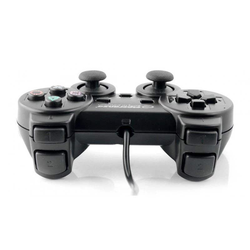 Esperanza EGG107K žaidimų pultas (gamepad), skirtas PC ir PlayStation 3, analoginis/digitalinis, USB 2.0, juodas