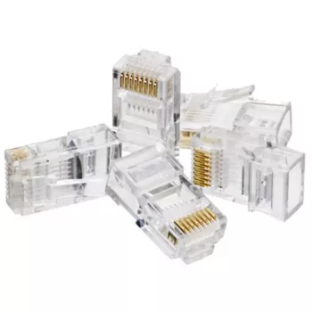 Alantec WT106 RJ45 laidų jungtis skaidri (WT106)