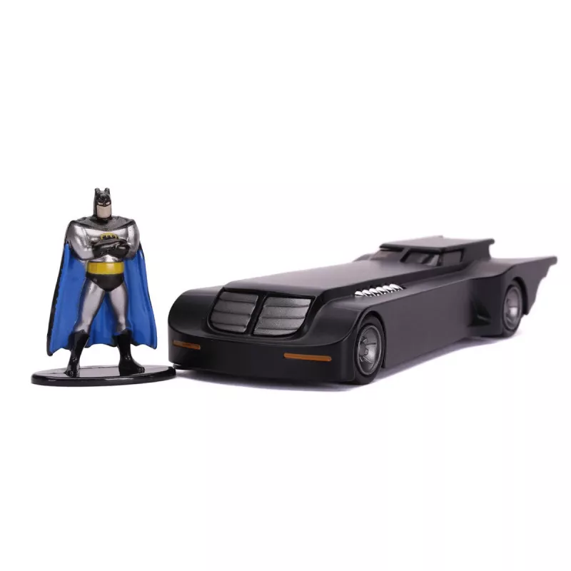 Jada Batman Batmobile 1:32 metalinė mašina su herojaus figūrėle, atsitiktinis modelis