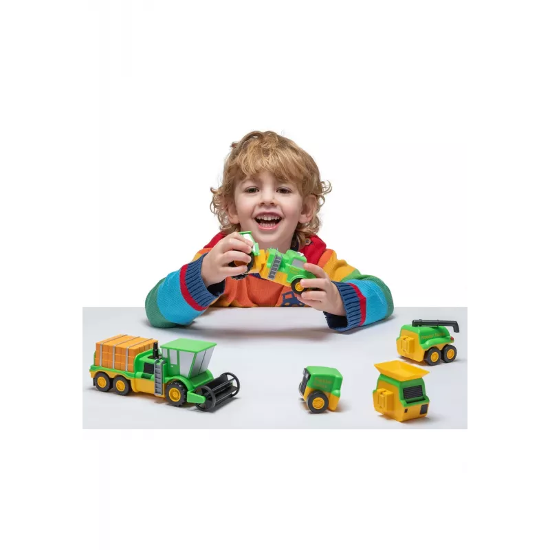 Popular Playthings – Mix or Match Vehicles Farm (Dvikalbis)