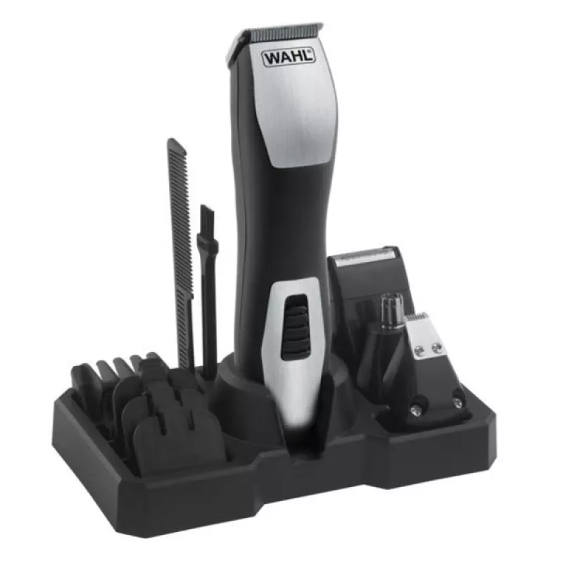 Trimeris Wahl GroomsMan Pro juodas nerūdijantis plienas 0.7 mm 3 cm