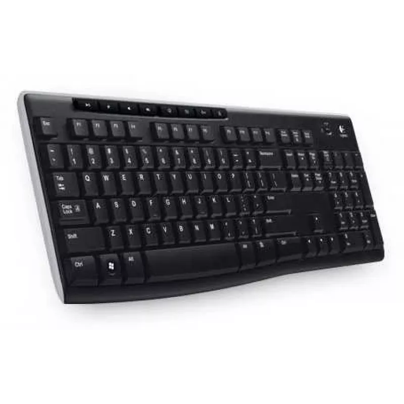 Belaidė klaviatūra Logitech K270 su Unifying imtuvu, juoda