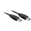 Wentronic Goobay USB 3.0 SuperSpeed laidas, juodas, 3 m - USB 3.0 kištukas (A tipas) > USB 3.0 kištukas (A tipas) (93929)