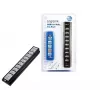 LogiLink UA0096 USB 2.0 šakotuvas, 10 prievadų, 480 Mbit/s, juodas