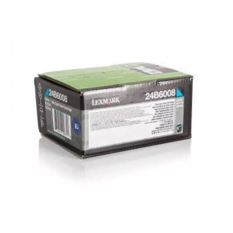 Originalus Lexmark 24B6008 žalsvai mėlynas kasetė 3000 puslapių OLEX24B6008