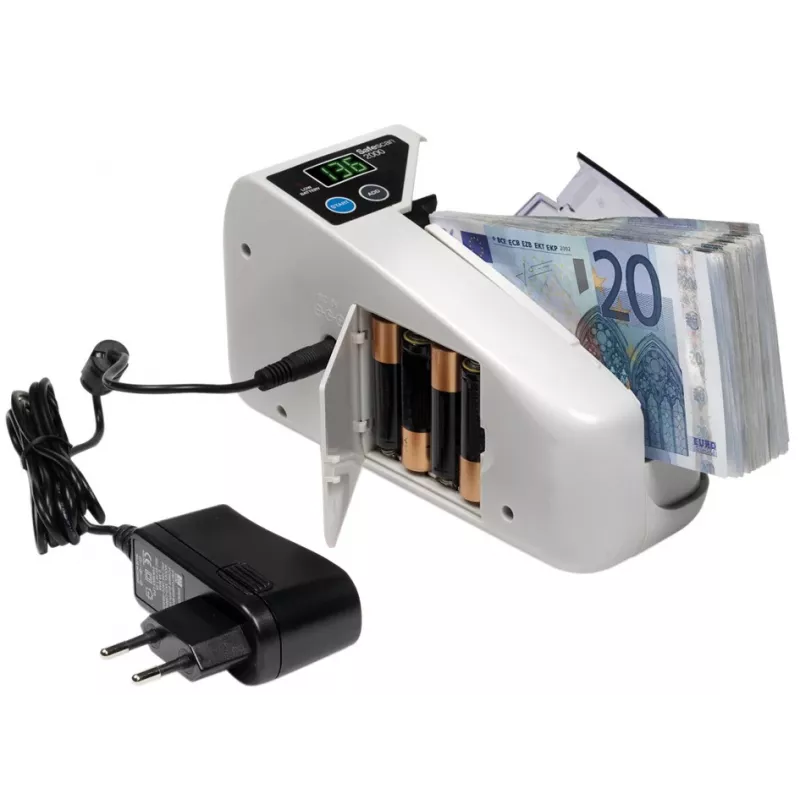 Safescan 2000 nešiojamas banknotų skaičiavimo aparatas 28051J