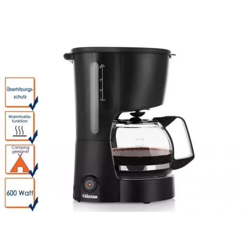 Tristar Kavos Virimo Aparatas CM-1246 | Maltai Kavai | 600 W | Juodas
