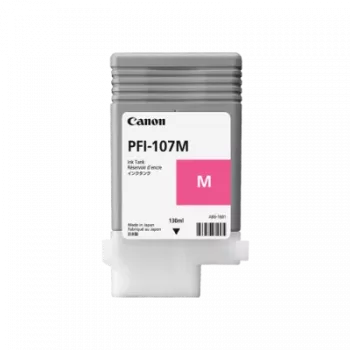 Canon PFI-107M rašalo kasetė 1 vnt. Originali rausva