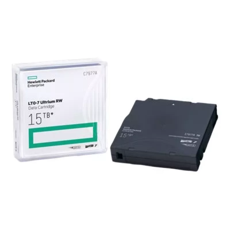 HP C7977A LTO juostelė 15 TB didelės talpos duomenų saugojimui