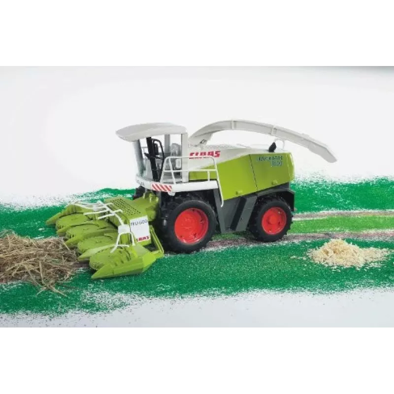 Žaislinis pašarų kombainas BRUDER Claas Jaguar 900, plastikas, rekomenduojamas nuo 4 metų