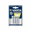 VARTA HR03 AAA įkraunamos baterijos Accu Power 1000 mAh 05703 4 vnt. Žalia, Geltona