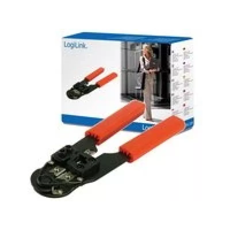 LogiLink WZ0004 įrankis RJ45 kabeliams užspausti juodas