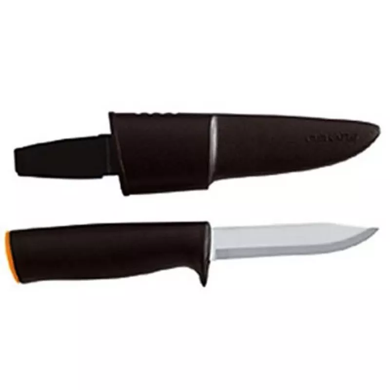 Fiskars Universalus peilis K40 juoda pilka (1001622)