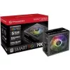 Thermaltake Smart 700W RGB maitinimo blokas, 80PLUS, 230V EU, 2xPEG, 120mm, Single Rail