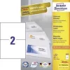 Avery 3655 lipnus etiketės stačiakampės nuolatinės baltos 200 vnt