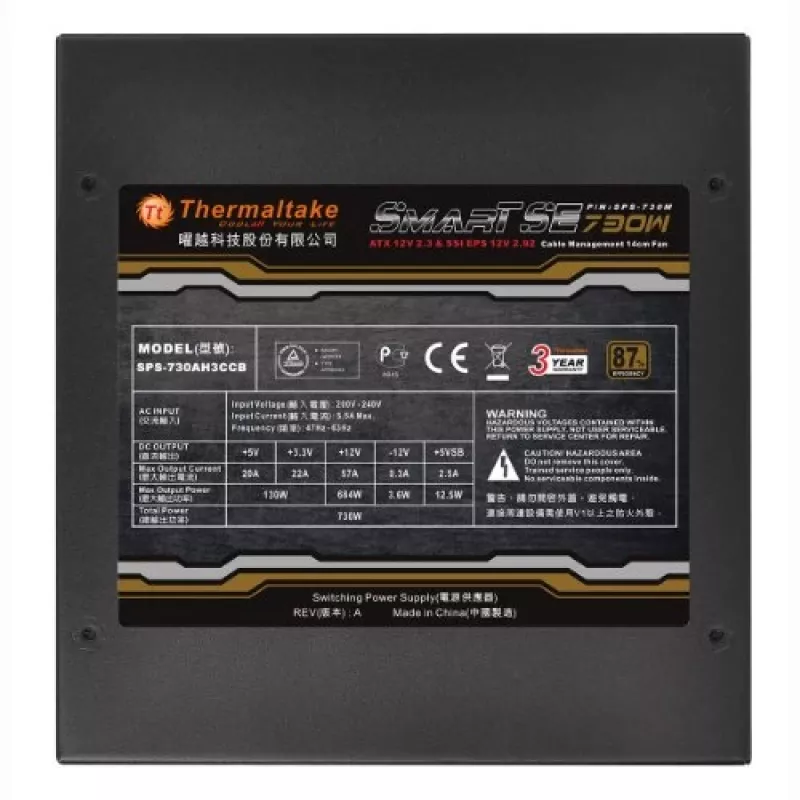 Maitinimo blokas Thermaltake SPS-730M 730 W
