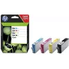 Originalūs HP 364 rašalo kasetės 4 vnt. (juoda, žydra, purpurinė, geltona) N9J73AE
