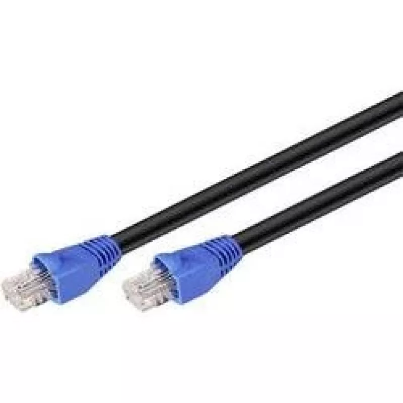 Goobay Cat 6 U/UTP 40m tinklo kabelis (RJ-45, juodas)