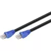 Tinklo kabelis RJ45 lauko Goobay 6 kategorijos UTP (U/UTP) tiesus 50m (Juodas)