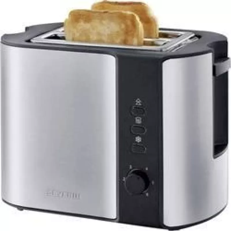 Severin 2589 skrudintuvas 2 griežinėliai 800 W juodas, nerūdijantis plienas