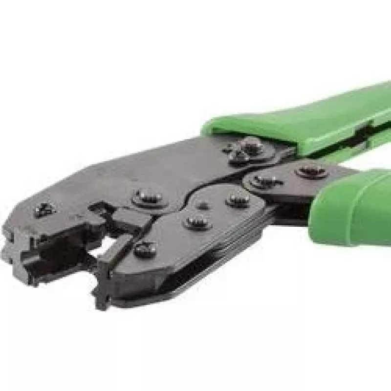 LogiLink WZ0029 Kabelių presavimo replės, žalia/juoda