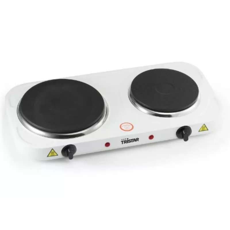 Tristar dviejų kaitviečių elektrinė viryklė KP-6245, 2500W, 15,5/18,5 cm