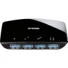 USB 3.0 šakotuvas D-Link DUB-1340 juodas