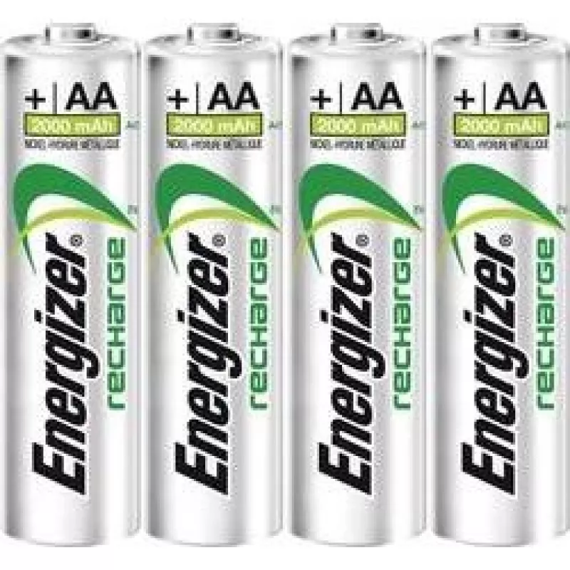 Energizer ACCU Recharge Power Plus įkraunamos NiMH AA baterijos 2000mAh 4 vnt.