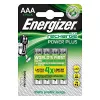 ENERGIZER BATTERY Accu Recharge Power Plus 700 mAh AAA HR3/4 įkraunamos baterijos, 4 vnt.