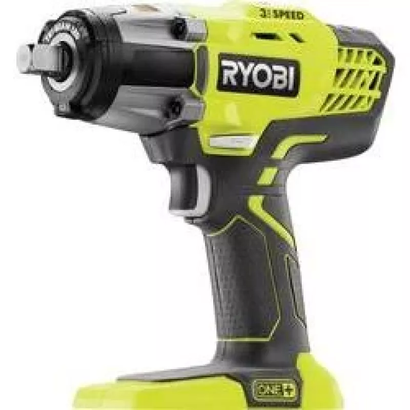 Akumuliatorinis smūginis veržliaraktis Ryobi R18IW3-0, 400 Nm (be akumuliatoriaus ir įkroviklio)