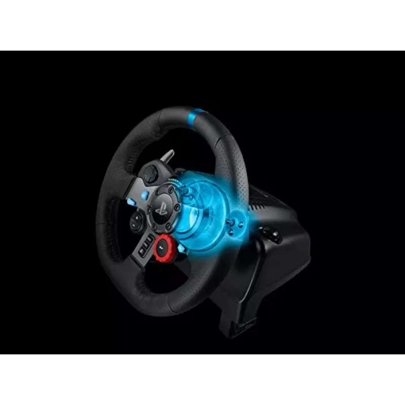 Logitech G29 Vairas su pedalais PlayStation 3, PlayStation 4, PC, USB, juodas