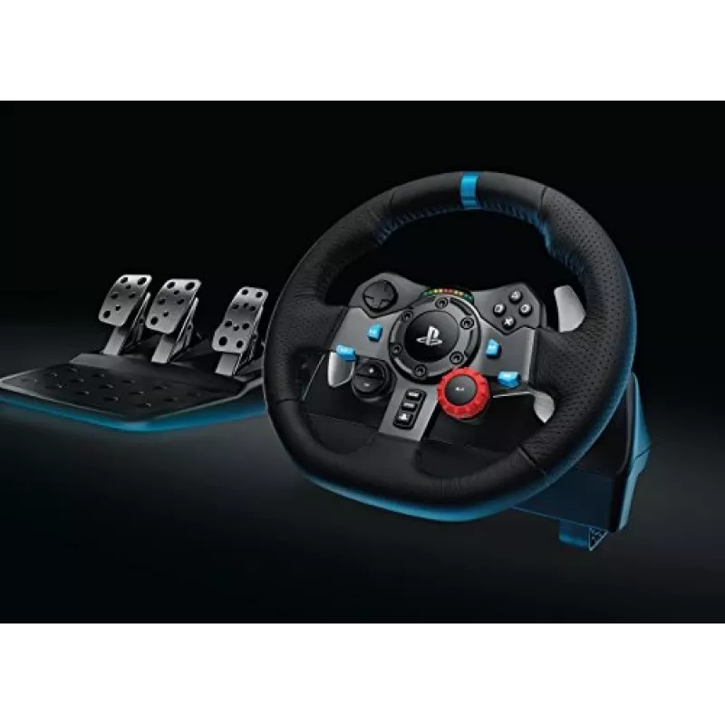 Logitech G29 Vairas su pedalais PlayStation 3, PlayStation 4, PC, USB, juodas