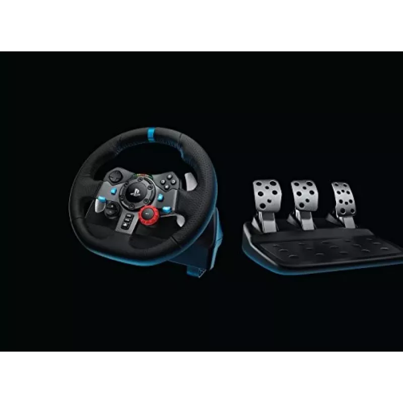 Logitech G29 Vairas su pedalais PlayStation 3, PlayStation 4, PC, USB, juodas