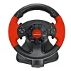 Vairas ESPERANZA EG103 žaidimų valdiklis – PC/PS2/PS3, 13 mygtukų, vibracija, akselerometras, juodas/raudonas