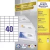 Avery Zweckform 3651 Universal Lipdukai 52,5 x 29,7 mm, 100 lapų, balti