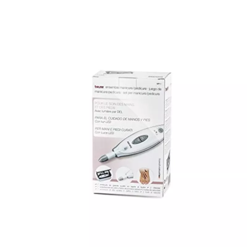 Beurer MP 41 rinkinys sidabrinis, baltas