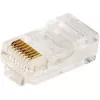 RJ-45 kištukas LOGILINK MP0002, CAT5e, skaidrus, 100 vnt. pakuotė