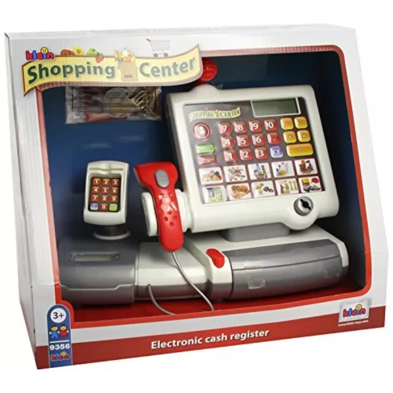 Klein Toys Caisse Enregistreuse Tactile (9356) – Kasos aparatas su skeneriu