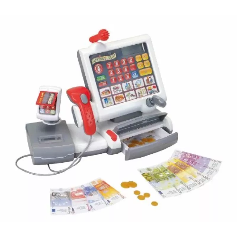 Klein Toys Caisse Enregistreuse Tactile (9356) – Kasos aparatas su skeneriu