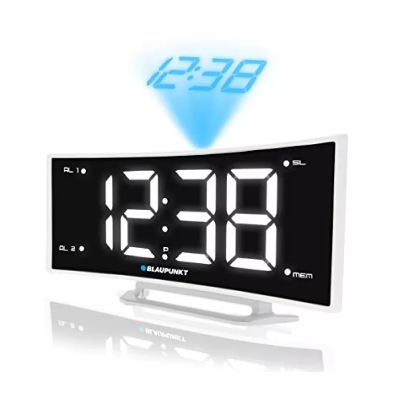 Blaupunkt CRP7WH radijo žadintuvas juodas - baltas