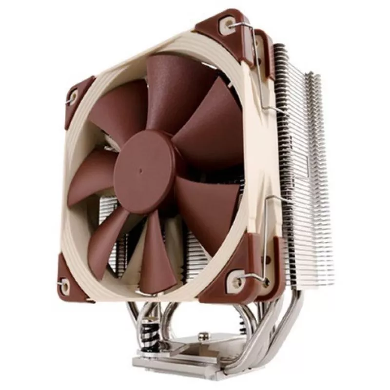 CPU aušintuvas Noctua NH-U12S, 120 mm ventiliatorius, 1500 RPM, 93,4 m³/h oro srautas, 22,4 dB, nerūdijantis plienas, 158×125×71 mm