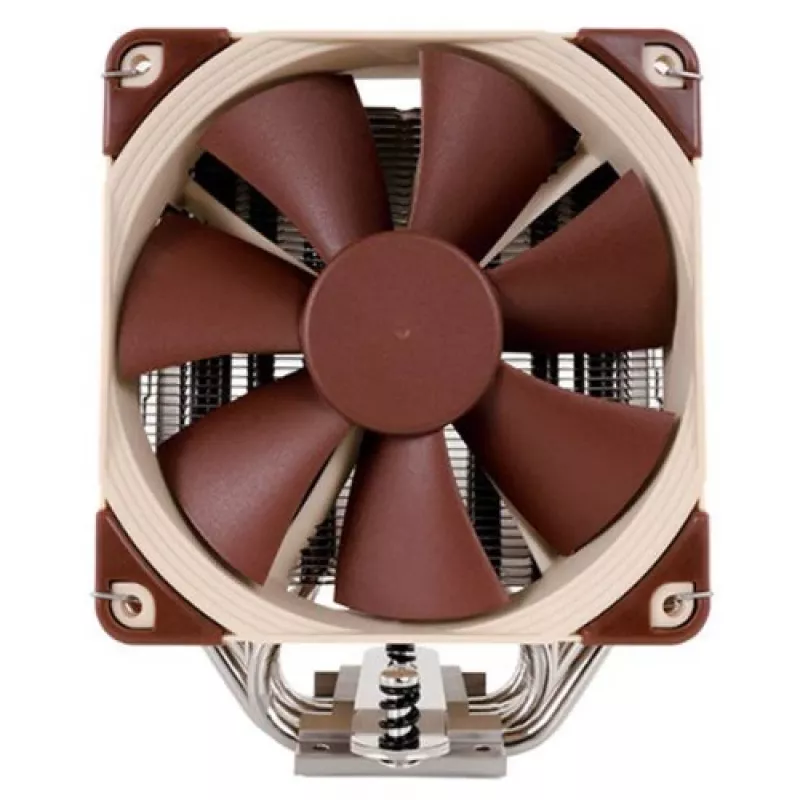 CPU aušintuvas Noctua NH-U12S, 120 mm ventiliatorius, 1500 RPM, 93,4 m³/h oro srautas, 22,4 dB, nerūdijantis plienas, 158×125×71 mm